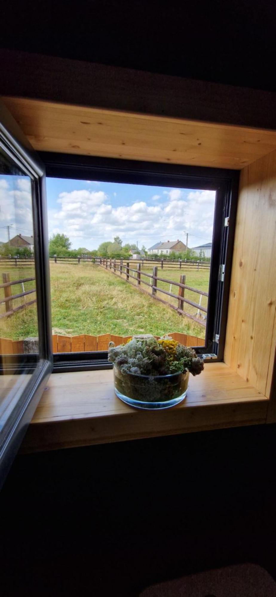 Les Tiny Du Pre Mathy - Logements Insolites Avec Jacuzzi A Profondeville Szoba fotó